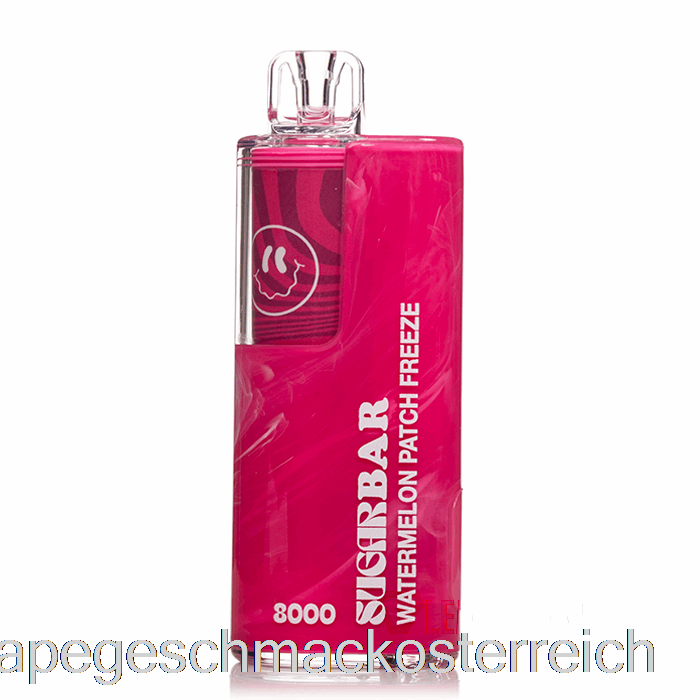 Zuckerriegel SB8000 0 % Null Nikotin Einweg-Wassermelonen-Patch Freeze Vape-Geschmack